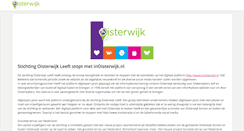 Desktop Screenshot of inoisterwijk.nl